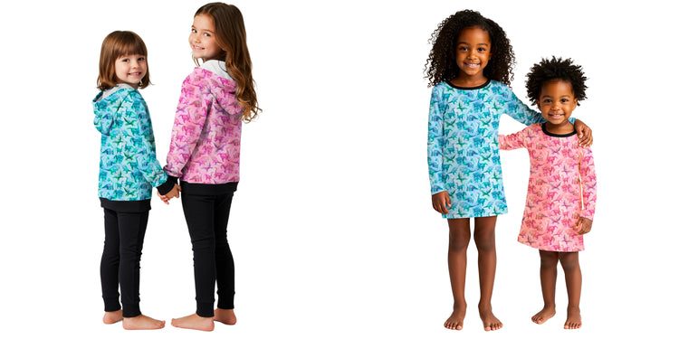 Girls Dinosaur Dress