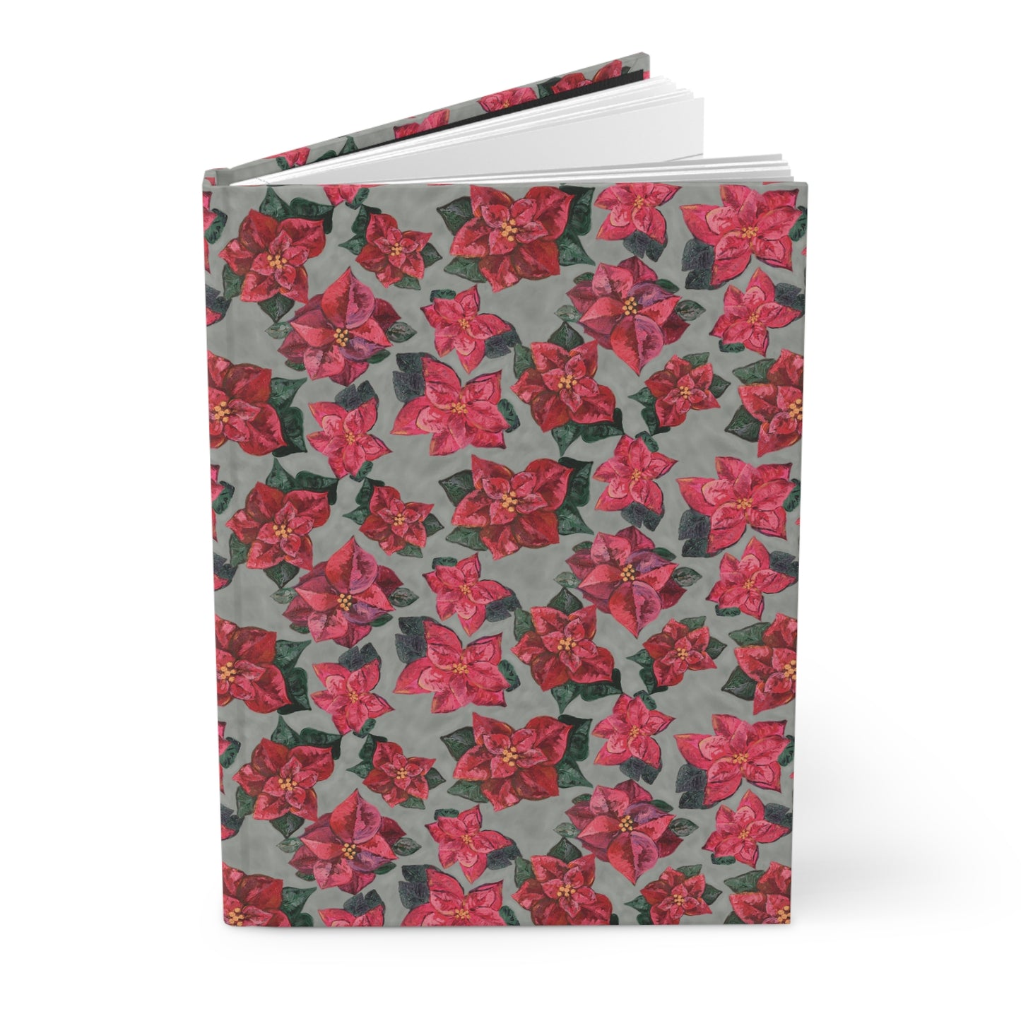 Custom Journal - Busy Sister Patterns by The Pink Picket Fence - Features original, hand painted art pattern cover - Write it down with this hardcover journal with lined pages