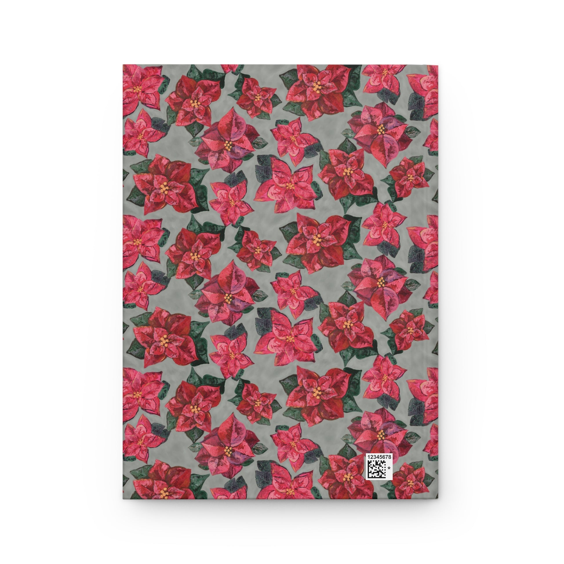 Custom Journal - Busy Sister Patterns by The Pink Picket Fence - Features original, hand painted art pattern cover - Write it down with this hardcover journal with lined pages