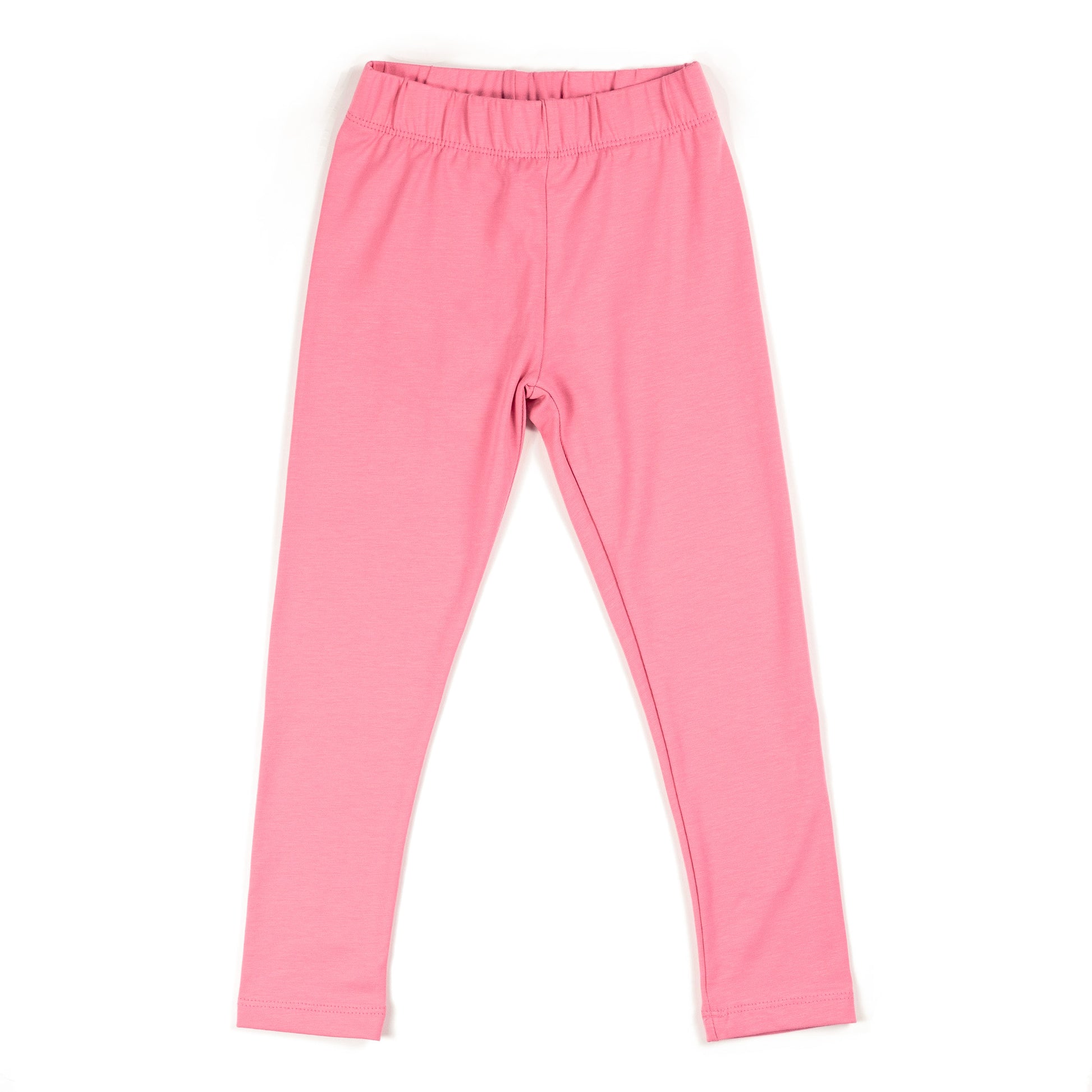 Pink Cotton Leggings for Girls