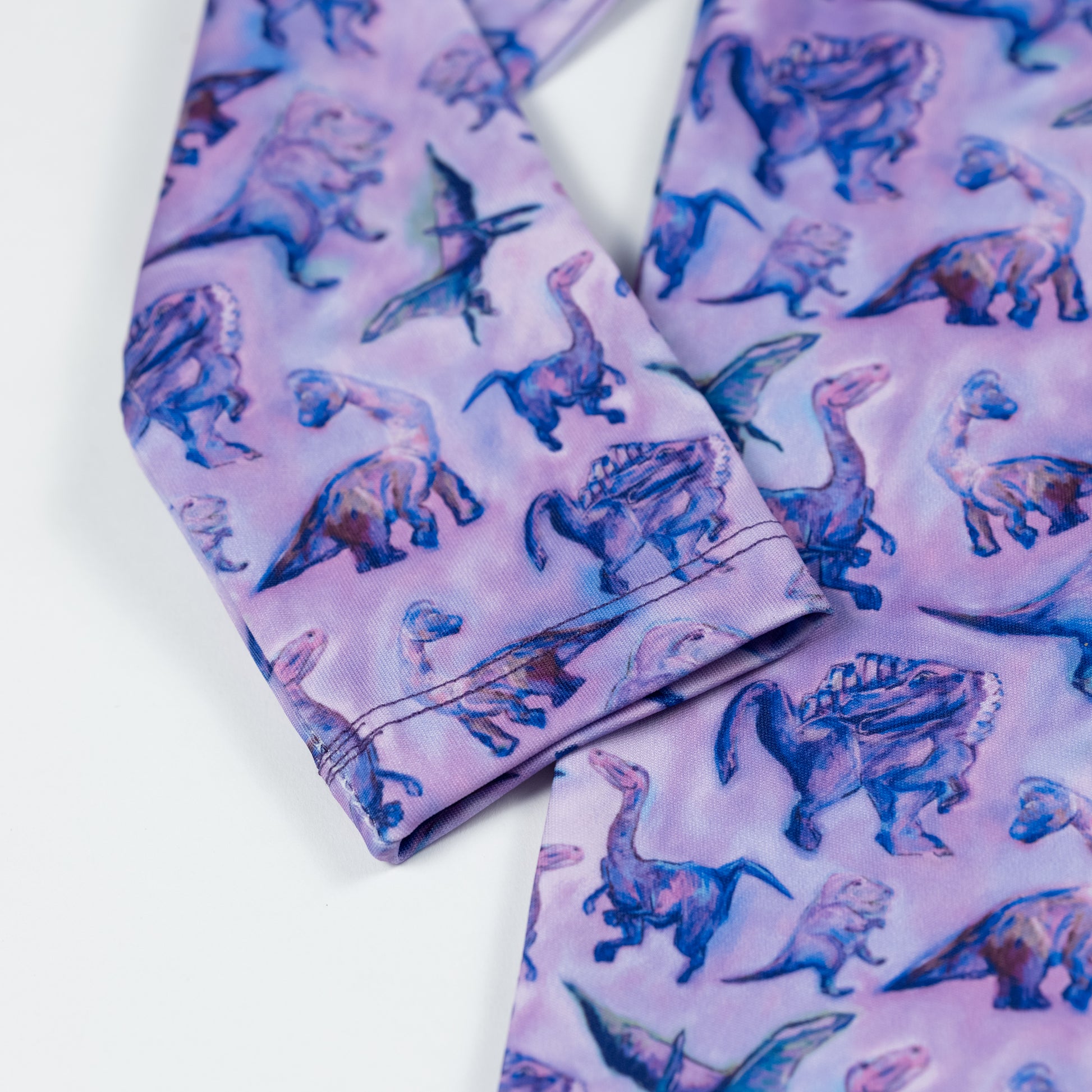 Purple Dinosaur Pattern