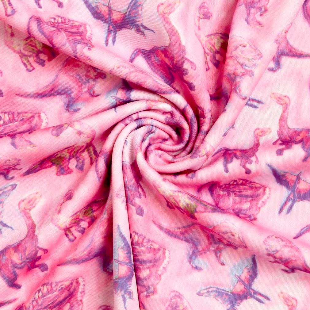 Girls Dinosaur Leggings 3-Pack – Soft Sensory-Friendly Toddler Leggings – Pink, Purple & Blue – For Toddlers and Little Girls