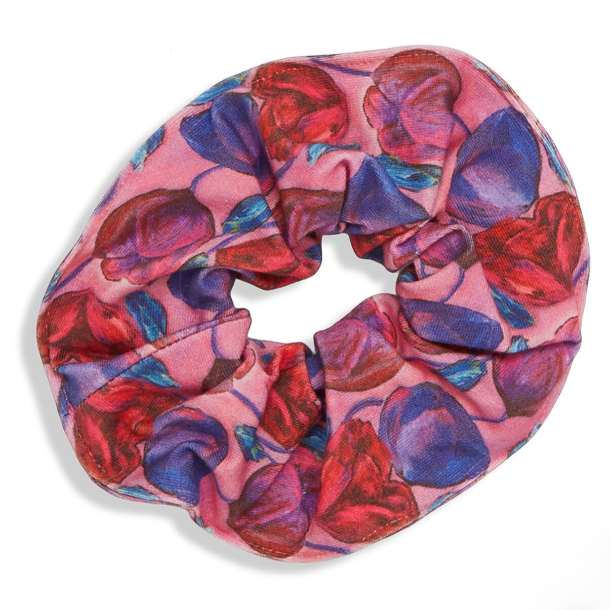 Pink, Red, Blue Scrunchie