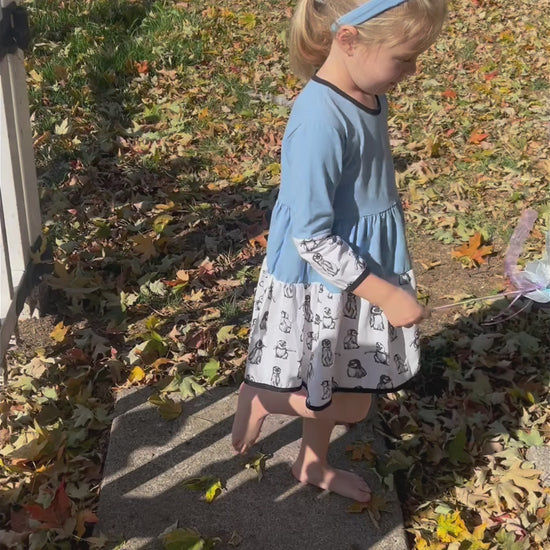 Penguin Twirly Dress