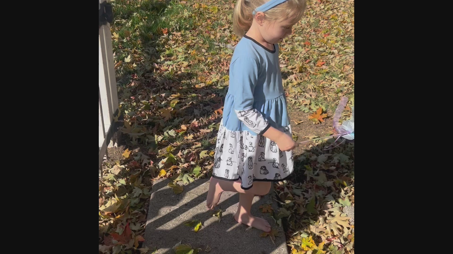 Penguin Twirly Dress